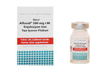 ALFASID 500 MG IM ENJ.ICIN TOZ ICEREN FLAKON